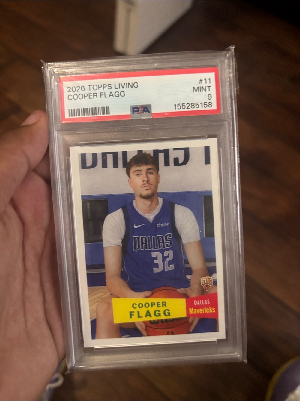 NBA Cooper Flagg Rookie Card - Blue and White